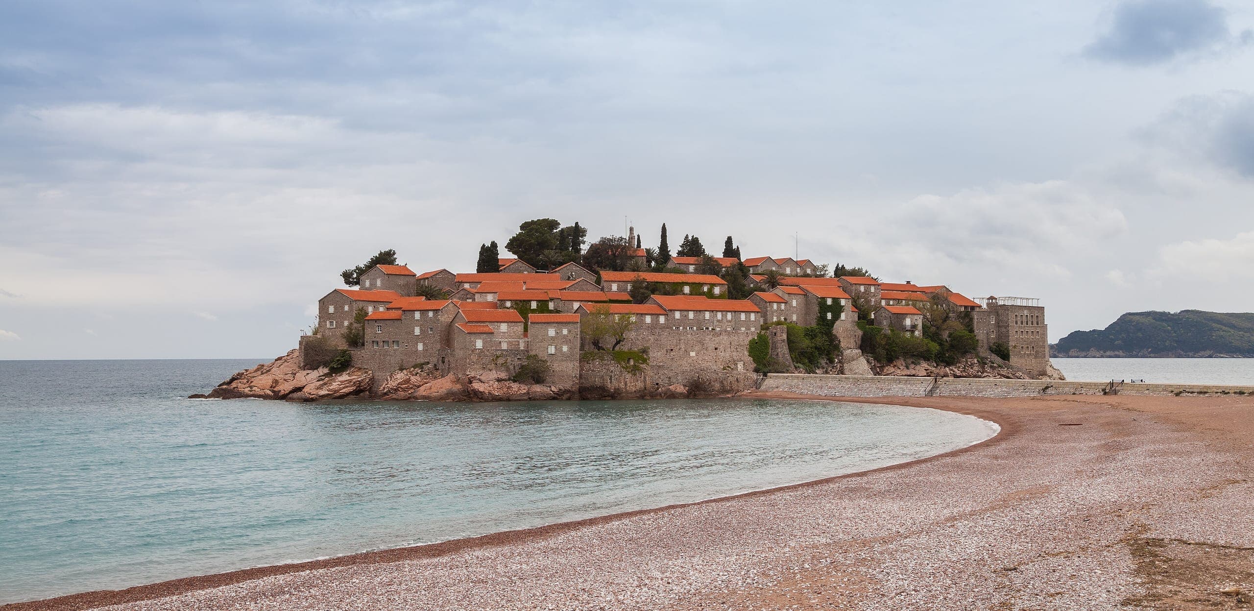 Sveti Stefan on the Montenegrin coast